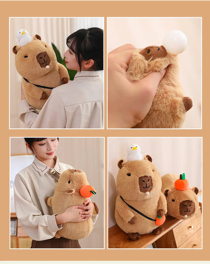 Adorable Capybara Plush Toys with Cute Costumes - Soft Stuffed Animal for Kids & Adults, Perfect Gift, Available in 30cm & 40cm Sizes