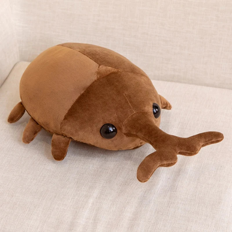 Cute Plush Bug Pillow (50cm) – Adorable Kawaii Beetle-Inspired Stuffed Animal Cushion for All Ages