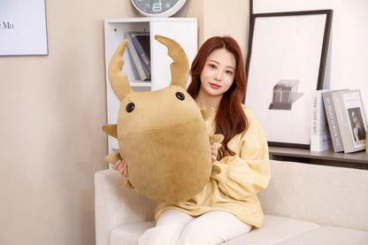 Cute Plush Bug Pillow (50cm) – Adorable Kawaii Beetle-Inspired Stuffed Animal Cushion for All Ages
