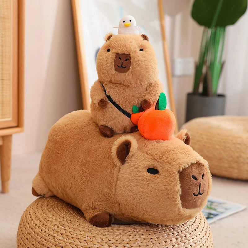 Adorable Capybara Plush Toys with Cute Costumes - Soft Stuffed Animal for Kids & Adults, Perfect Gift, Available in 30cm & 40cm Sizes