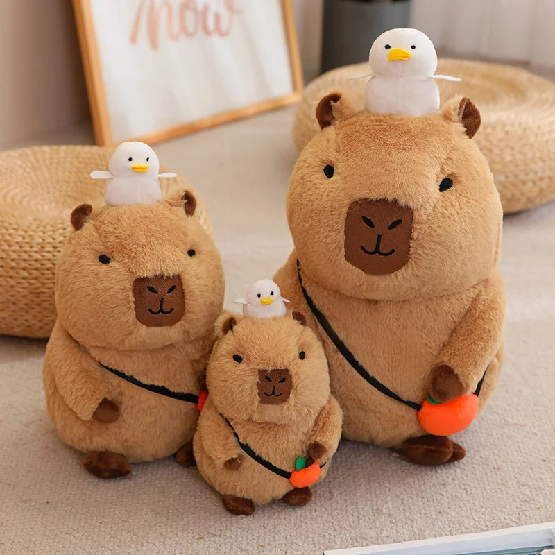 Adorable Capybara Plush Toys with Cute Costumes - Soft Stuffed Animal for Kids & Adults, Perfect Gift, Available in 30cm & 40cm Sizes