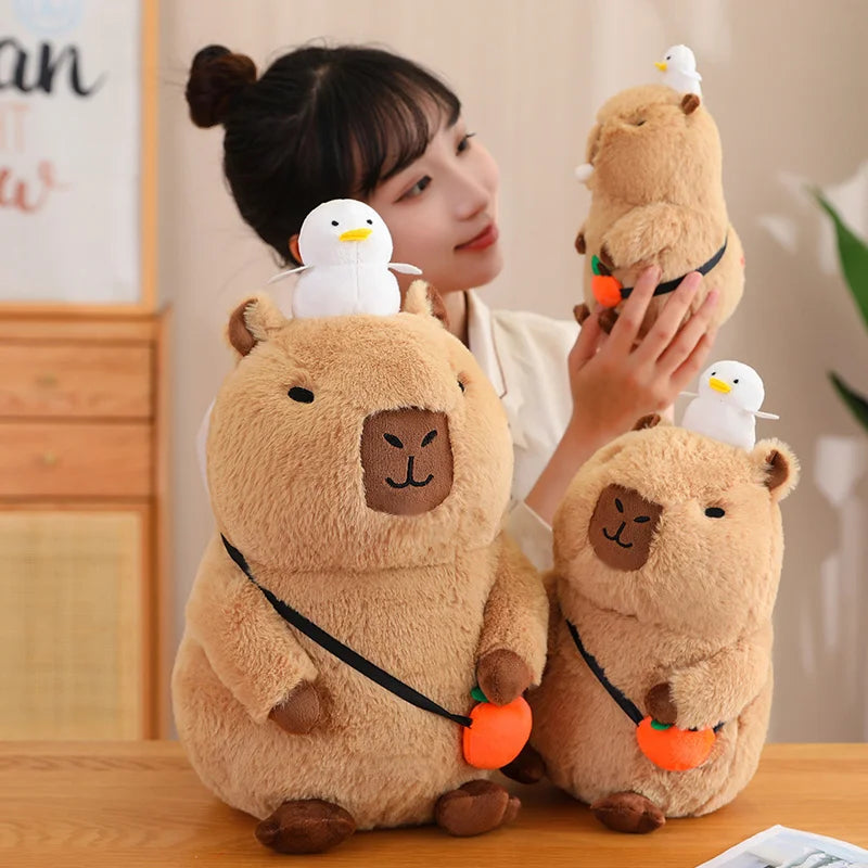 Adorable Capybara Plush Toys with Cute Costumes - Soft Stuffed Animal for Kids & Adults, Perfect Gift, Available in 30cm & 40cm Sizes
