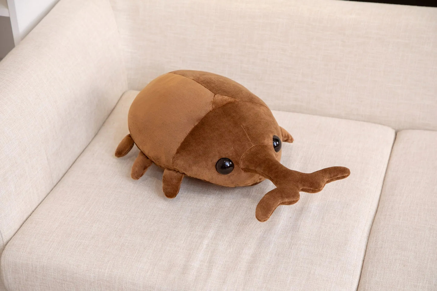 Cute Plush Bug Pillow (50cm) – Adorable Kawaii Beetle-Inspired Stuffed Animal Cushion for All Ages