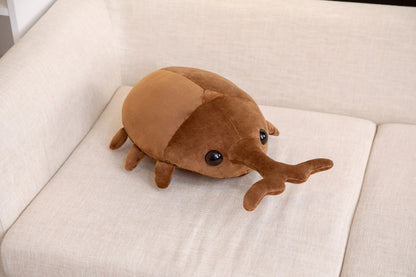 Cute Plush Bug Pillow (50cm) – Adorable Kawaii Beetle-Inspired Stuffed Animal Cushion for All Ages