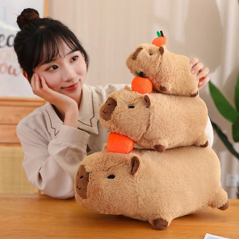 Adorable Capybara Plush Toys with Cute Costumes - Soft Stuffed Animal for Kids & Adults, Perfect Gift, Available in 30cm & 40cm Sizes