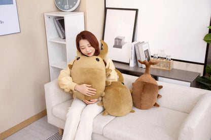 Cute Plush Bug Pillow (50cm) – Adorable Kawaii Beetle-Inspired Stuffed Animal Cushion for All Ages