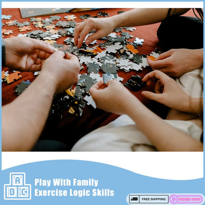 Vibrant Macaw Parrot Wooden Puzzle - Eco-Friendly Jigsaw Game for Adults and Kids - Unique Animal Shapes - Perfect Gift for Birthday